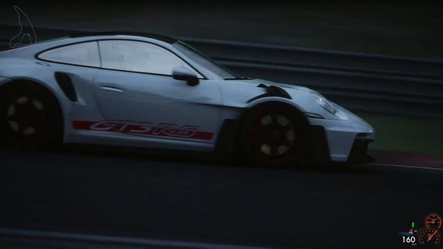 Porsche 992 GT3 RS 2023 on Spa Francorchamps - Assetto Corsa - Steering Wheel смотреть онлайн