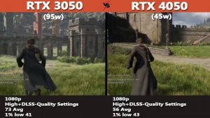 RTX 4050 (45w) vs RTX 3050 (95w) Gaming Benchmark | MSI GF63(2023) vs Acer Nitro 5(2022)