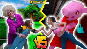 Команда ПИГГИ ПРОТИВ Команды СТРАШНОЙ УЧИЛКИ 3D! НИКОГДА НЕ ИГРАЙ В КАРАНТИН!
