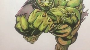 Drawing HULK | Рисуем Халка