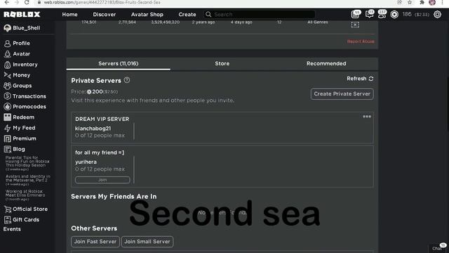How To Join Blox Fruit Server With 1 People Inside (2nd sea And 3rd sea) смотреть онлайн