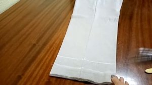 Как укоротить льняные брюки