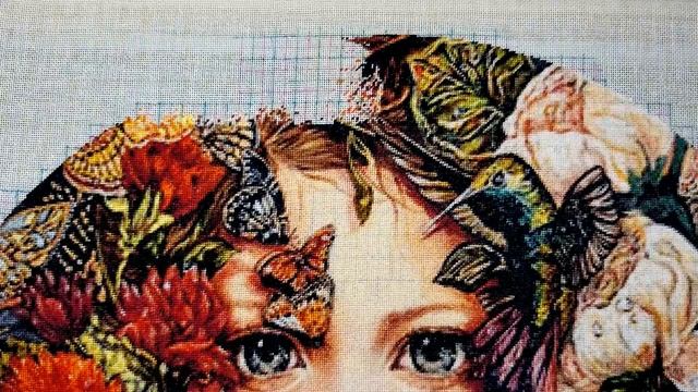 ФИНИШ СП Больше чем просто большая июнь 2021 || Многоцветная схема для вышивки Колибри от Аннаяке | смотреть онлайн