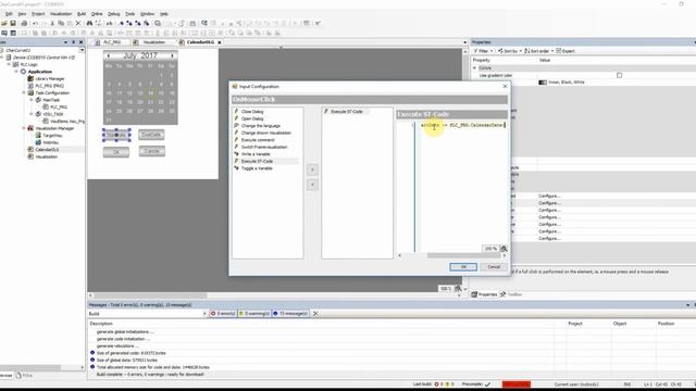 CODESYS: Calling a Dialog Box (and using Date Picker) in visualization #codesys #plcprogramming
