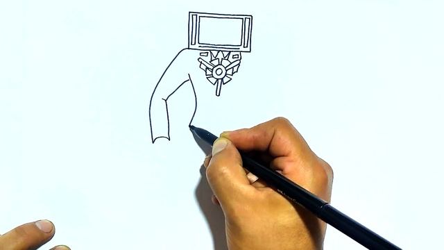 How to Draw Titan TV Man 2.0 easy - Skibidi Toilet | Drawing Step by Step смотреть онлайн