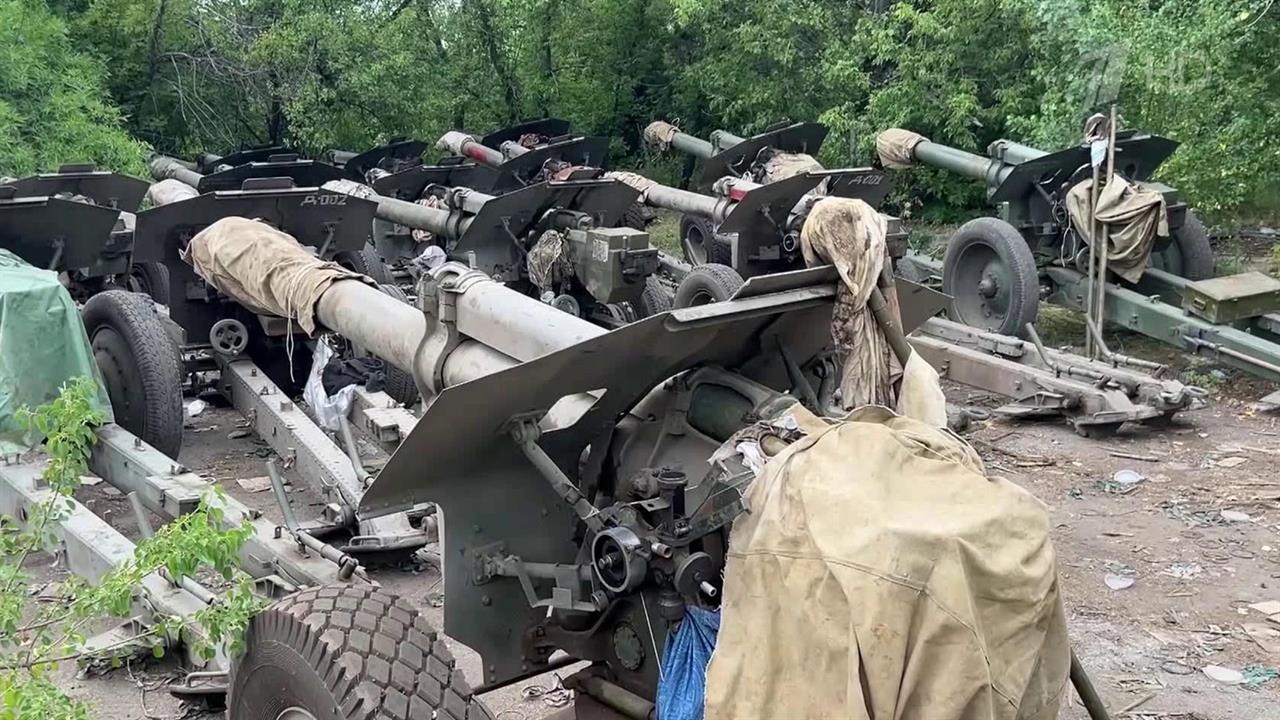 Вооруженные силы РФ завершают прием вооружения и техники от подразделений ЧВК "Вагнер"