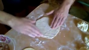 Как закручивать хинкали #хинкали #домашние хинкали