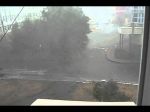 Ливень в Липецке 07.07.2013 года