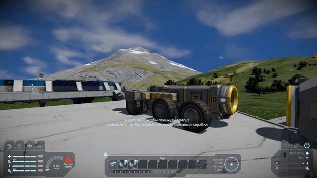 Как построить буровик на начальном этапе в Space Engineers смотреть онлайн
