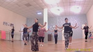 Bellydance. Разминка 1 часть.