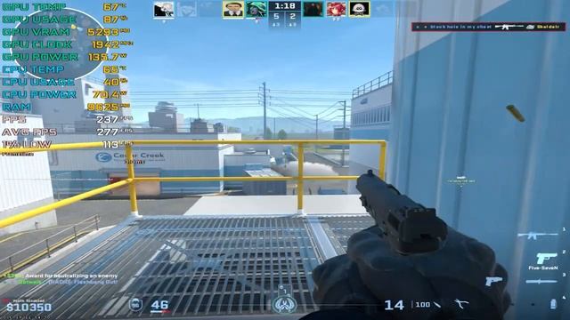 Counter-strike 2 : RTX 3060 + Ryzen 5600X смотреть онлайн