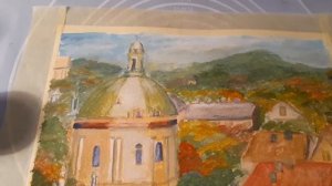 Просте малювання пейзажу? Львів чудовий