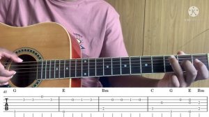 Tom Odell - Another Love | Easy Fingerstyle guitar tutorial how to play lesson with tabs