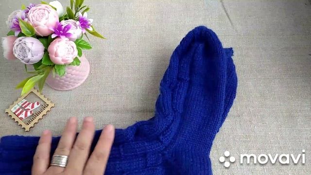 Вязание. Мужские носки в СП " НОСОЧНАЯ КОРОБОЧКА 20/21". Готовая работа. Краткий обзор.1- ая пара. смотреть онлайн