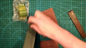 Как шерфовать (истончать) кожу без двоильного станка и без брусовочной машины