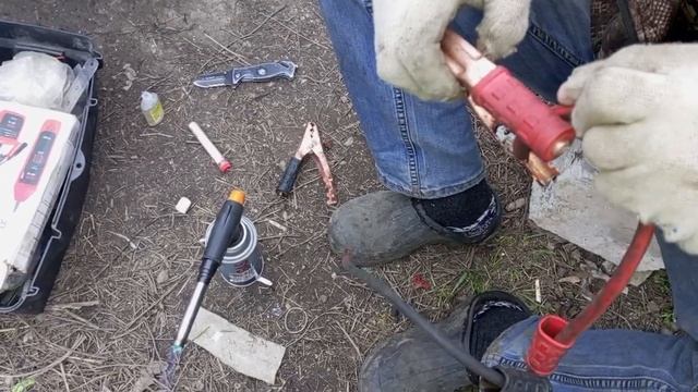 Ремонт китайских стартерных проводов смотреть онлайн