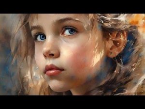 1 день. МК “Детский портрет”/пастель