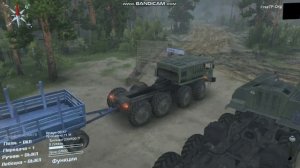 обзор на Маз-D535 и Маз Е-7310  в SPINTIRES