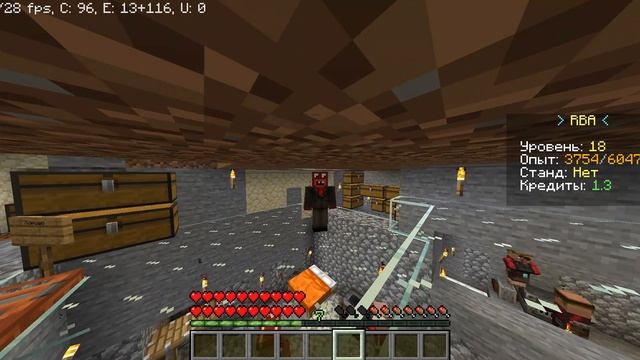 Вампиризм или хамон? Майнкрафт сервер по джоджо Rever Bizarre Adventure смотреть онлайн