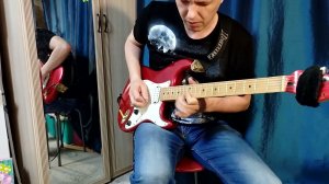 Iron Maiden - The Trooper solo guitar cover