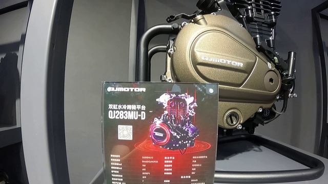 Двигатели, применяемые в мотоциклах QJMOTOR (Benelli, QJmotor, Benda). Выставка CHINA MOTOR 23.