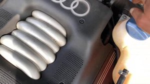 R-avto.by №816 Audi A6 C5 2.4i , АКПП, тест двигателя перед разбором в Германии.