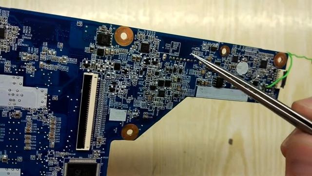 Видеоотчет. quanta r23 (DA0R23MB6D1) ремонт после залития. смотреть онлайн