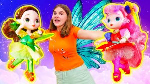 Куклы феи Сказочный патруль и Монсики нашли мышь! Видео про игры в куклы. Игрушки для девочек
