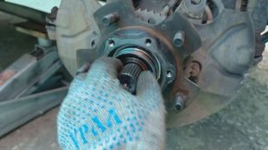 Suzuki Jimny замена ступичных подшипников