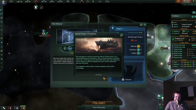 Starting a new campaign with Stellaris as the Medusa species with the Fallen as Greek Gods Ep 1