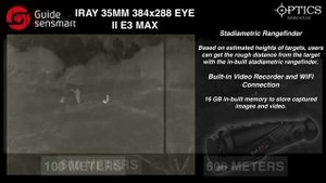 Тепловизионный монокуляр Guide TrackIR 35 400х300, 35мм, WiFi