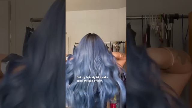 why I love/hate BLUE hair ?