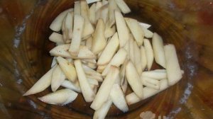 Жареный картофель на сливочном масле с хмели-сунели