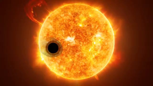 Artist’s impression of WASP-107b смотреть онлайн