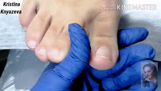 ПЕДИКЮР без покрытия ЧИСТО И БЫСТРО?/Комбинированная ОБРАБОТКА ПАЛЬЧИКОВ?/Корундовая фреза❤️ смотреть онлайн