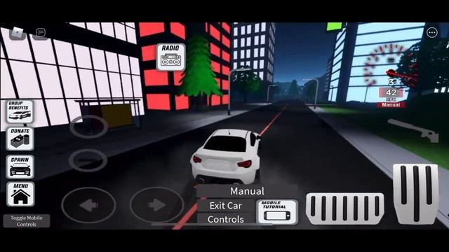 Subaru BRZ Mobile Controls (Roblox Drift Paradise) смотреть онлайн