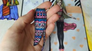 НОВАЯ КУКОЛКА/ ОБЗОР С ПРИМЕРКОЙ/БУМАЖНАЯ КУКЛА/БУМАЖНЫЕ СЮРПРИЗЫ