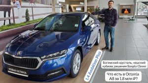 Что предлагает Шкода Октавия A8? Обзор Skoda Octavia Ambition Plus 8AT + немного доп пакетов