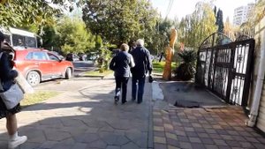 Адлер.По ул.Ленина от парка до администрации(продолжение).