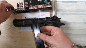 Пистолет охолощенный EAGLE XU, 9 mm., Retay, Турция.