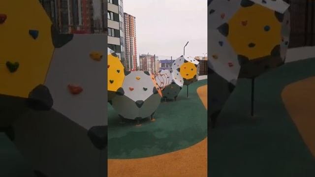 Ультрамодная,навесная детская площадка