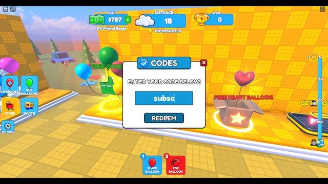 Balloon Simulator 2023 CODES - ROBLOX Balloon Simulator Code [NEW UPDATE 2023 JULY] смотреть онлайн