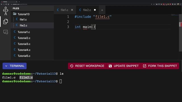 C Programming #13: #include your own files! смотреть онлайн