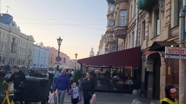 Saint-Petersburg city walk Санкт-Петербург прогулка Канал Грибоедова  11.07.2023 Griboedov Canal смотреть онлайн