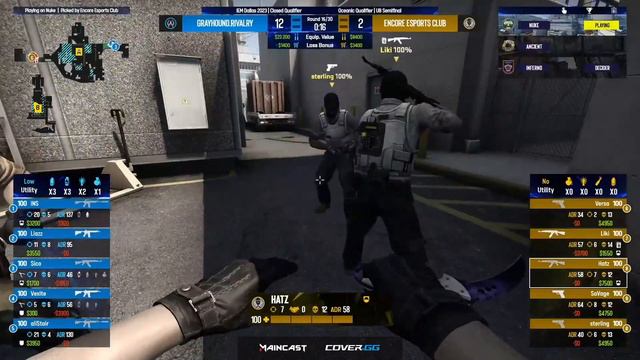 Grayhound vs Encore | Map 1 Nuke | IEM Dallas 2023 Oceania CQ