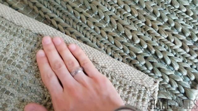 %100 Doğal Choti Jüt Sisal Kilim Halı Yeşil смотреть онлайн