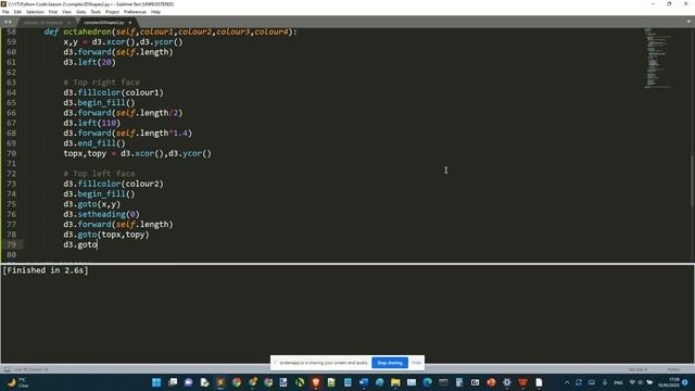 Code these colourful complex 3D Shapes in less than 200 lines! Python Fun With Shapes S2 E11