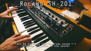 Roland SH-201 - Playing trance classics #2 (supersaw addiction)