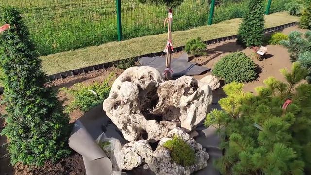Четыре рокария на одном участке