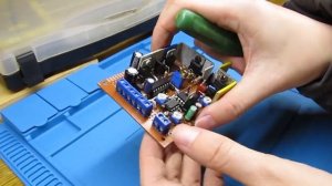 Терморегулятор для паяльного фена с автоотключением, схема